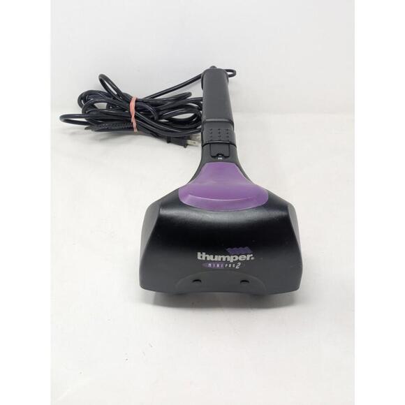 Thumper Mini Pro 2 Massager 3-Speed Handheld Percussion Purple  NA01N - Tested - Picture 1 of 3